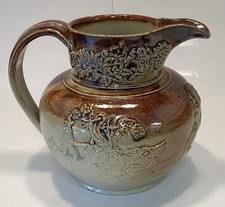 Saltglazed Stoneware Water Jug Brampton Pottery Lord Byron