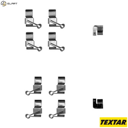 Accessory kit disc brake pad - brake,