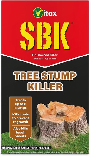 Sbk tree stump killer - sbk, killer,