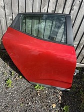 Renault Clio Mk5 19-25 O/S Driver Right Rear Door Complete Red Flame TENNP