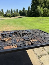 Vintage Industrial Letterpress