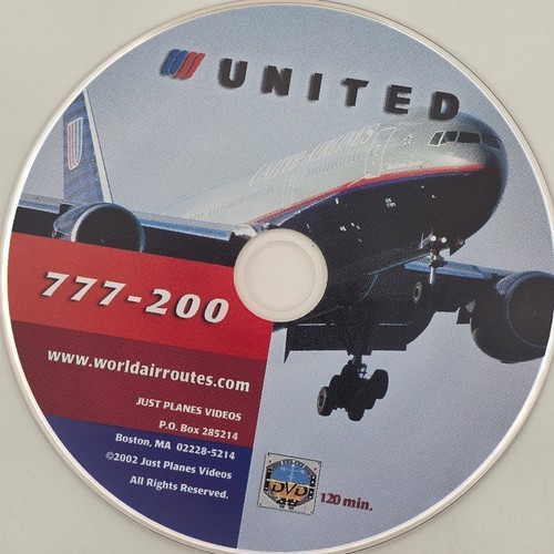 Just planes videos - 777-200, dvd