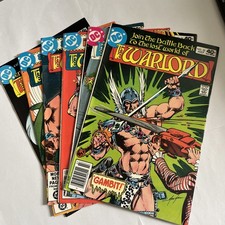 Warlord DC Comics Lot (6