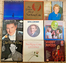 45 x EASY LISTENING/POP/VOCAL VINYL LP RECORDS ALBUMS JOBLOT EX to NM 2/3?