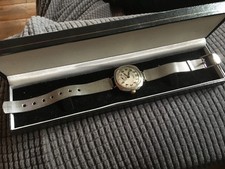 Antique Rotary Mechanical Military Watch silver cased 1914 George Stockwell.