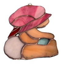 Vintage Handmade Stained Glass