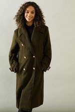 Wallis Womens Coat Khaki