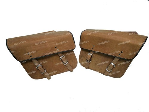 Leather saddle bag fits for - leather,