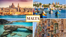 Malta Fridge Magnet Travel