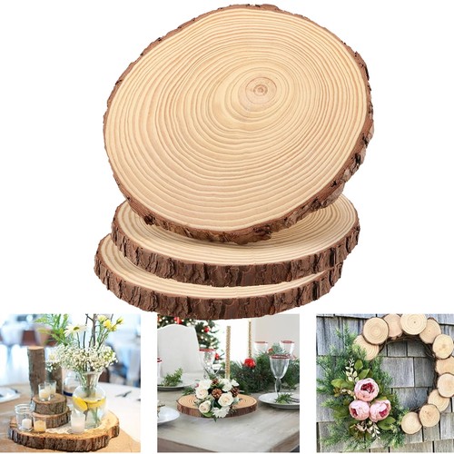 3pcs large natural wood - 3pcs, log