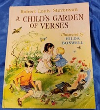 A Child's Garden of Verses Robert by Louis Stevenson Hilda Boswell 