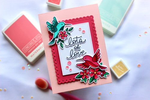 Hand made greetings card - 3d,