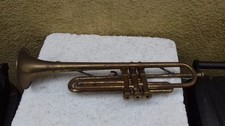 Antique Brass Military Trumpet