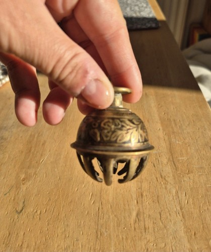 Vintage indian brass elephant - vintage,