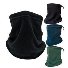 UK Thermal Fleece Snood Neck Warmer Scarf Warm Winter Ski For Men Women Winter