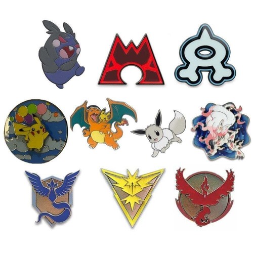 Pokemon official pin badges - official,