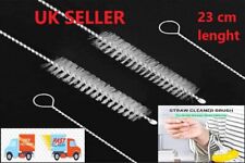 5x Nylon Straw Cleaners Cleaning Brush for Drinking Pipe Tube Baby Milk Bottle