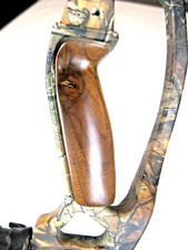 Custom Archery Bow Wood RH Grip fits Hoyt bow Alpha Max Power Max & Other Hoyt K