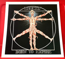 Leeway Born To Expire Album Cover Art PICTURE / PRINT 11.5" x 11.5"