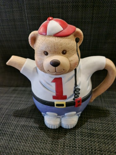 Vintage sporty teddy - vintage, bear