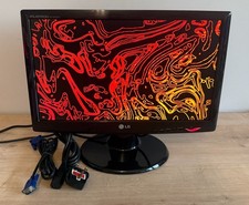 LG Flatron W1943SS 19" Inch LCD Monitor 16:9 Widescreen 1366x768 VGA - Black