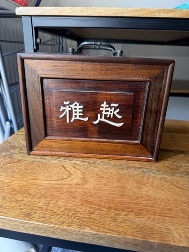 Antique chinese mahjong 144 - mahjong,