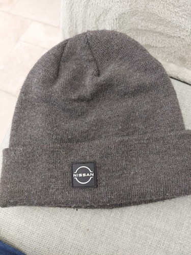 Nissan logo grey knit - nissan,