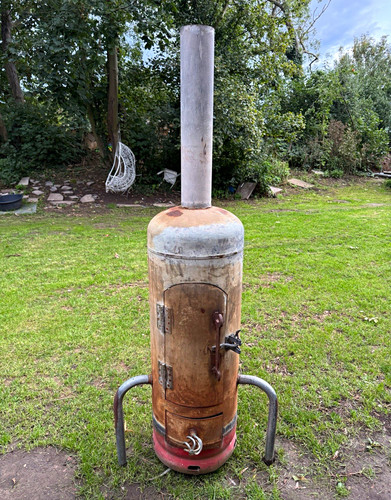 Free standing metal wood - standing,