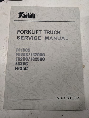 Tailift forklift truck service - tailift,