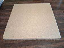 BRAVO 6" x 6" TAN QUARRY CERAMIC TILE, 3/8" THICK, USA MADE (SET OF 12 TILES)