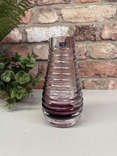 Caithness glass amethyst - glass,