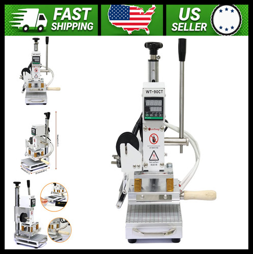 Hot foil stamping - hot, machine