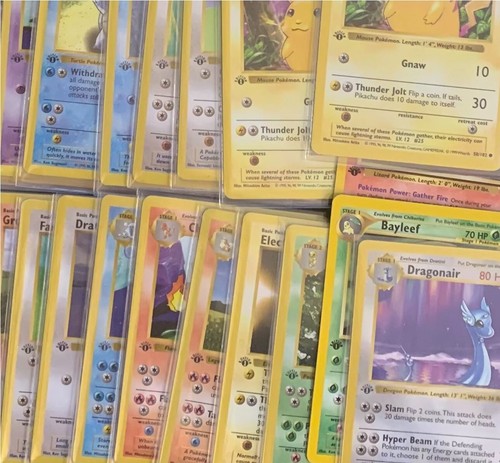 1st edition old pokemon - 1st,