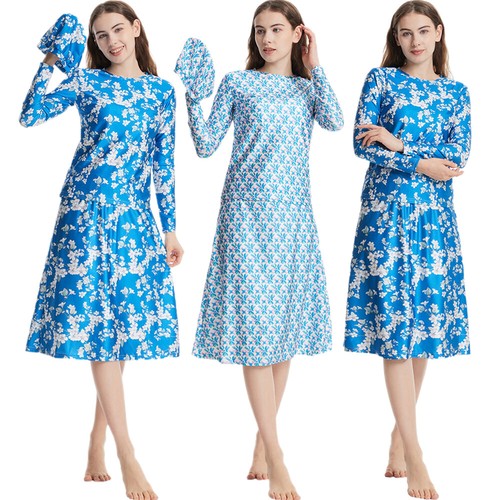 3pcs women swimwear modest - 3pcs,