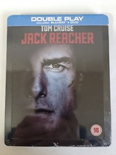 JACK    REACHER    BLU-RAY   STEELBOOK   BRAND   NEW,   DISPATCH    SAME    DAY 