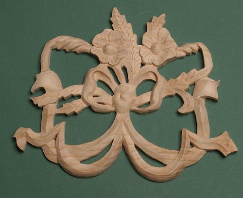 Decorative hand carved pine - decorative,