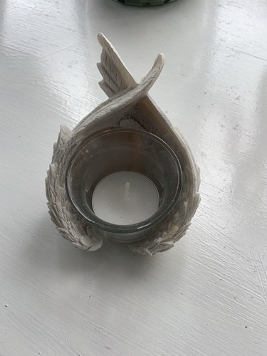 Angel wings tea light candle - wings,