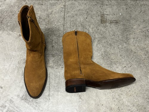 Stetson cash zip tan - zip, suede