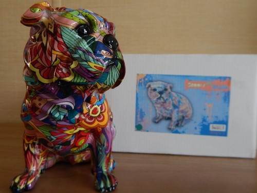 Groovy art cute - art, bulldog