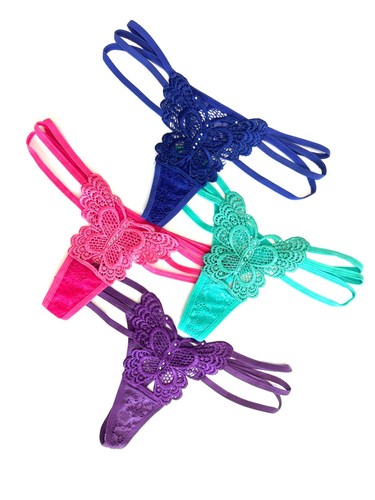 Women lace knickers - knickers, thong