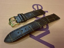 19mm omega Leather Watch Strap