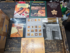 Wood Woodwork Furniture / Carving /shaping / joints  Books Job Lot Bundle