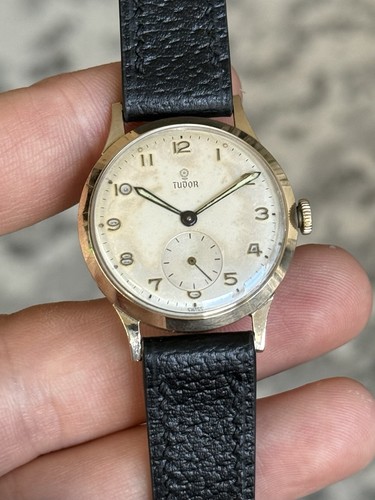 Vintage tudor gold watch - tudor,