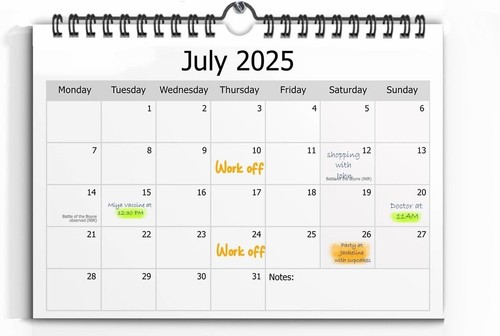 Month wall calendar 2026 - calendar,
