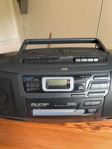 Jvc x740 boombox cd - boombox,