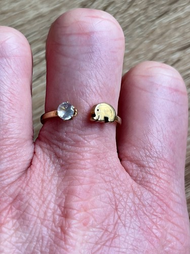 Gold tone open - gold, with