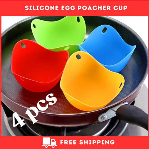 Silicone egg poacher - 4, x