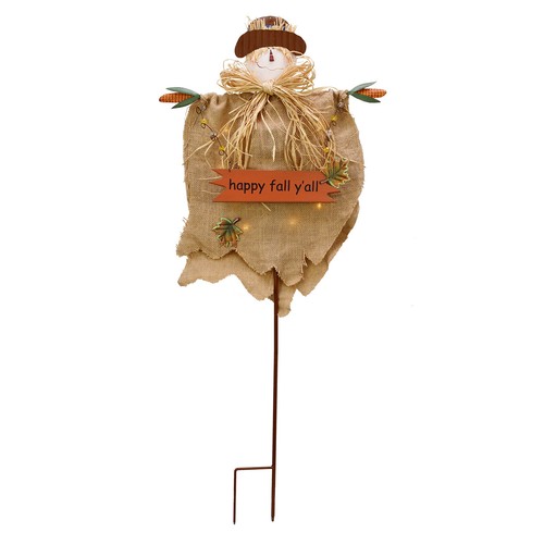 Fall scarecrow yard - fall, with