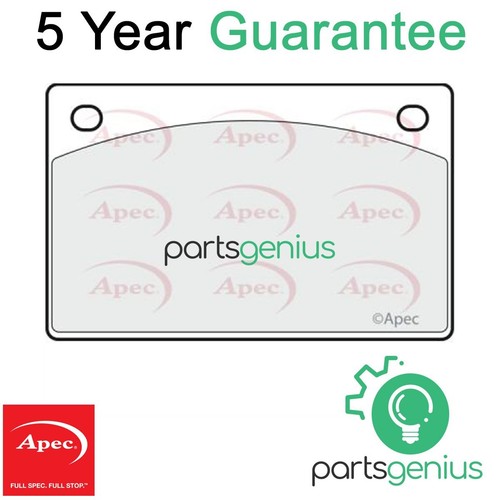 Brake pads set rear apec - brake,