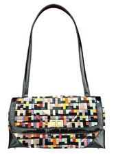 CHANEL CC Black Leather Velvet